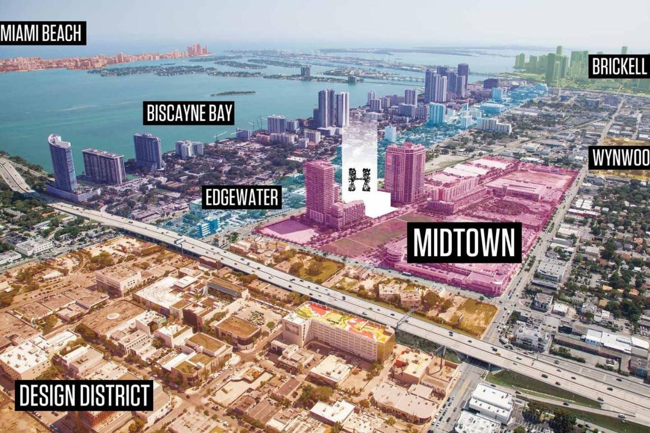 Modern 1 Bedroom Midtown Miami With Free Parking Exterior photo