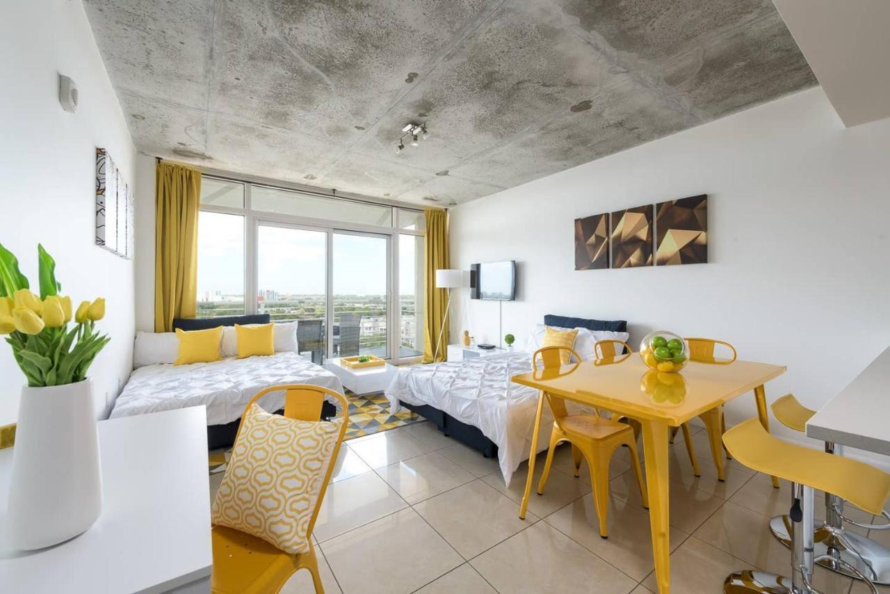 Modern 1 Bedroom Midtown Miami With Free Parking Exterior photo