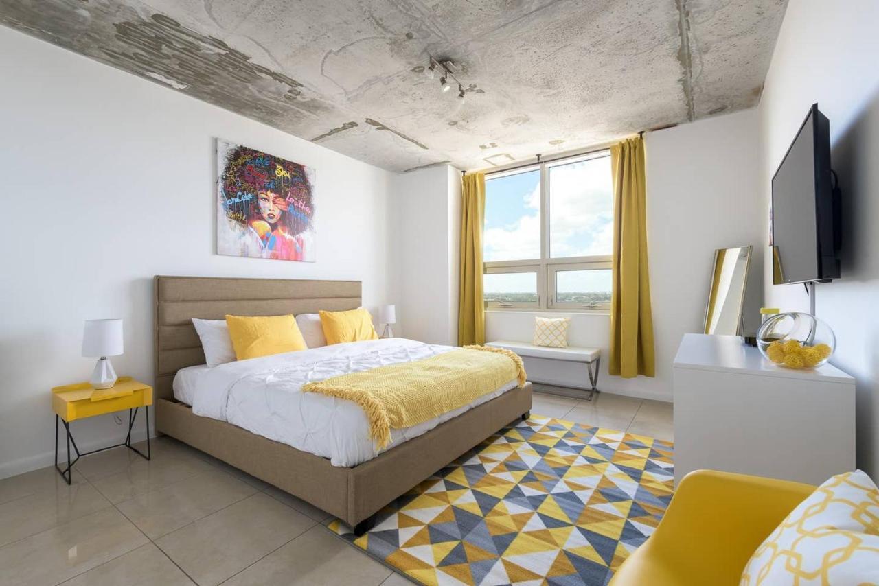 Modern 1 Bedroom Midtown Miami With Free Parking Exterior photo