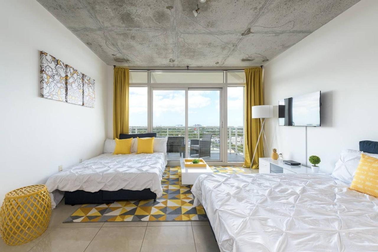 Modern 1 Bedroom Midtown Miami With Free Parking Exterior photo